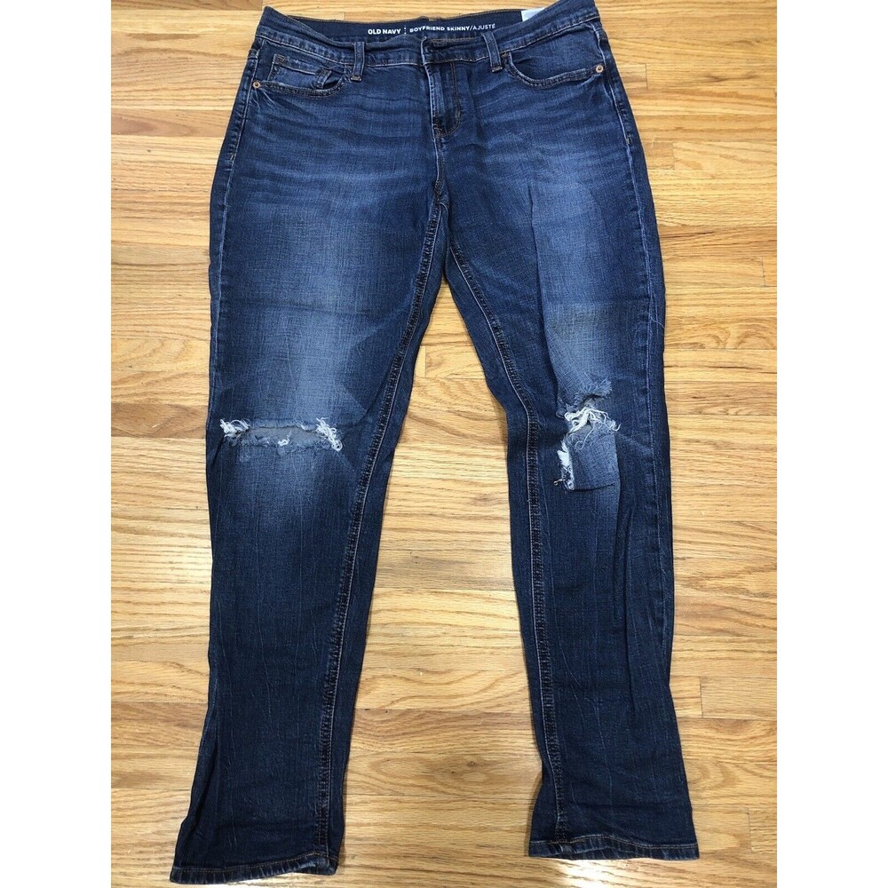 Old navy women’s boyfriend skinny Jean size 6